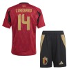 Maillot de Supporter Belgique Lukebakio 14 Domicile Euro 2024 Pour Enfant